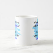 Mug Blague de l'écrivain Enseignant anglais Don Funny (Centre)