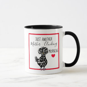 Mug Blague de poulet drôle   Citation de poulet humour