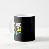 Mug Blague drôle 67 Mème Six Sept Prof de maths Pourri (Devant gauche)