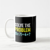 Mug Blague drôle 67 Mème Six Sept Prof de maths Pourri (Gauche)