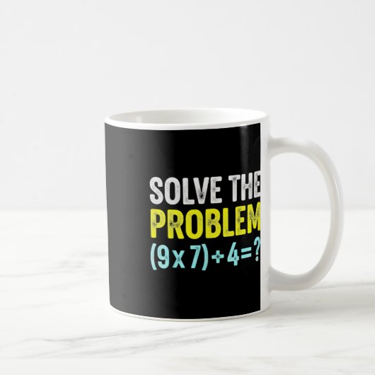Mug Blague drôle 67 Mème Six Sept Prof de maths Pourri (Droite)