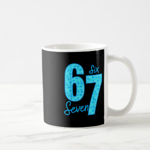 Mug Blague drôle Blue 67 