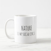 Mug Blague drôle de citation rustique mignonne de la n (Gauche)