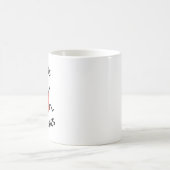 Mug Blague drôle de frites françaises de neuf à frites (Centre)