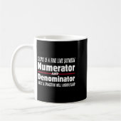 Mug Blague drôle de professeur de mathématiques Hommes (Gauche)