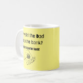 Mug blague PAPA (Devant gauche)