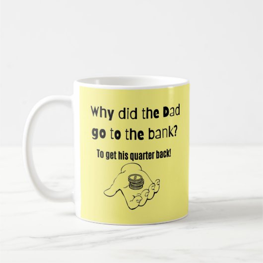 Mug blague PAPA (Gauche)