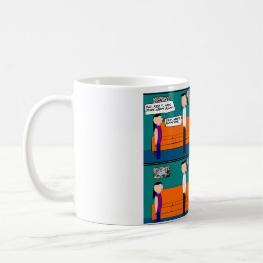 Mug Blague papa (Gauche)