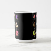 Mug Blagues de maths sur les fractions de beignets (Centre)