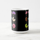 Mug Blagues de maths sur les fractions de beignets (Centre)