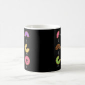 Mug Blagues de maths sur les fractions de beignets (Centre)