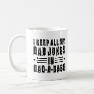 Mug Blagues de Papa Dans La Base Papa Cadeau de Fête d