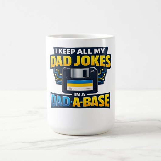 Mug Blagues de Papa Dans une Base de Données de Papa M (Centre)