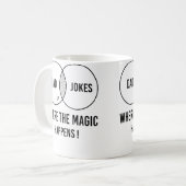 Mug Blagues de Papa Où La Magie Opère (Devant gauche)