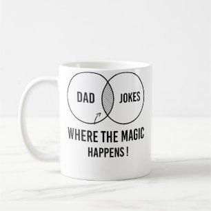 Mug Blagues de Papa Où La Magie Opère