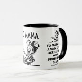 Mug blagues freudiennes sur ta mère - En colère (Devant droit)