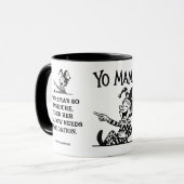 Mug blagues freudiennes sur ta mère - Insécurisé (Devant gauche)