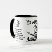 Mug blagues freudiennes sur ta mère - manque d'attenti (Devant gauche)