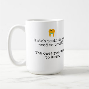 Mug Blagues sur le brossage des dents
