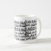 Mug Blah - fade (Devant droit)