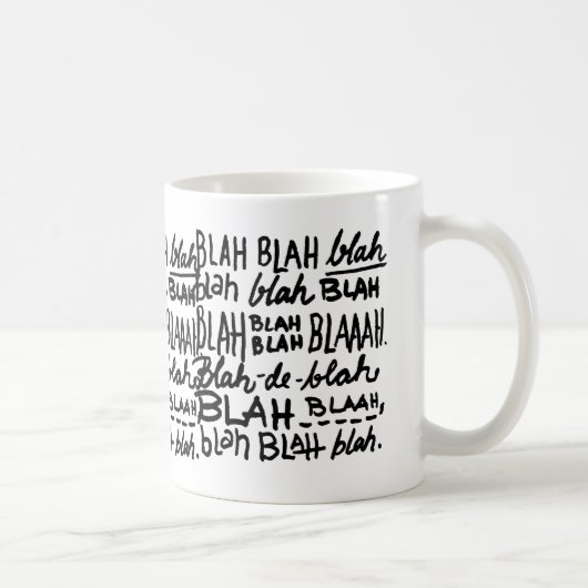 Mug Blah - fade (Droite)