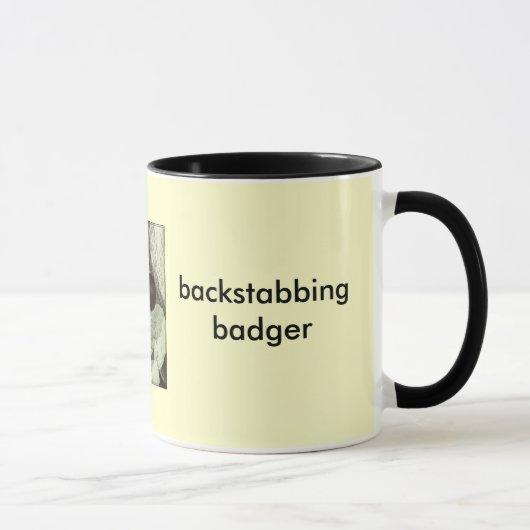 Mug blaireau backstabbing (Droite)