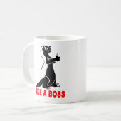 Mug Blaireau de miel, comme un patron (Devant gauche)