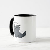 Mug Blaireau Miel Cartoon Mignon (Devant gauche)