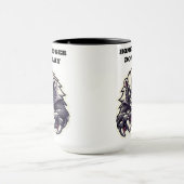 Mug Blaireau N'aime Pas Jouer (Centre)