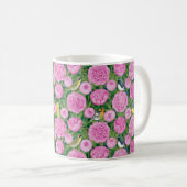 Mug blaireaux et pivoines (Devant droit)