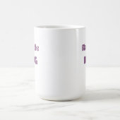 Mug "Blâmer le chien" "Ce n'est pas ma faute" Drôle (Centre)