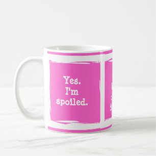 Mug "Blâmez-le sur l'ordre de naissance." Customise-to