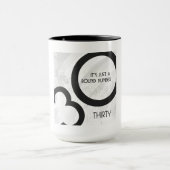 Mug Blanc 30 Décennie Anniversaire (Centre)