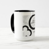 Mug Blanc 30 Décennie Anniversaire (Devant gauche)
