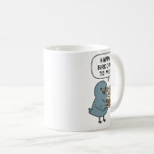 Mug Blanc 325 ml Mouk blanc classique (Devant droit)