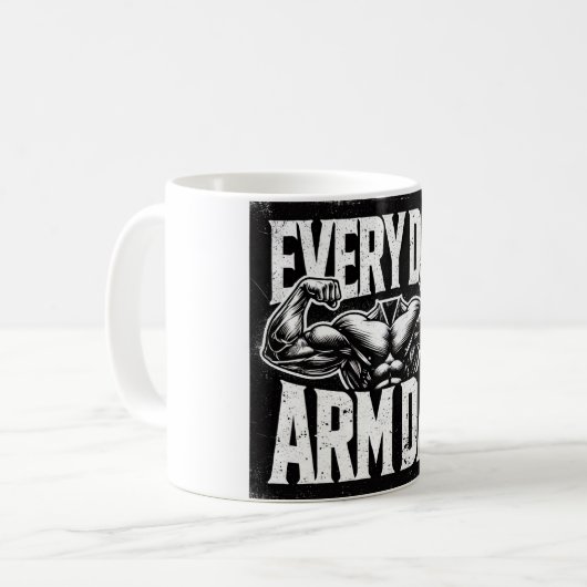 Mug Blanc 325 ml Mouk blanc classique (Devant gauche)