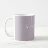 Mug Blanc Abstrait Élégant (Gauche)
