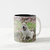 Mug - Blanc Akita (Devant droit)