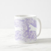 Mug blanc avec conception hippique (Devant droit)