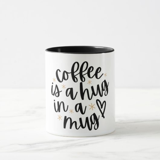 Mug Blanc avec Design Authentique (Centre)