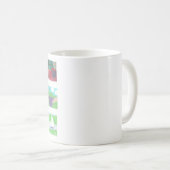 Mug blanc avec plage et paysages naturels (Devant droit)