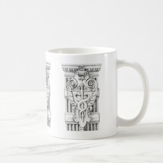 Mug Blanc CADUCEE (Droite)