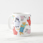 MUG BLANC CATS PAJAMAS (Devant gauche)
