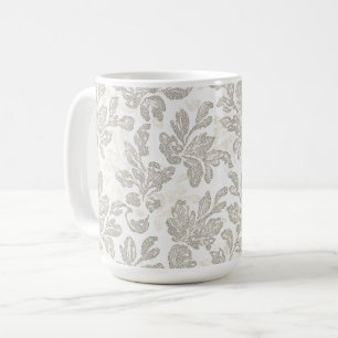 Mug Blanc Chic Crème Floral