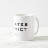 Mug blanc classique 11 oz | Addict Pilates (Devant droit)