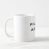 Mug blanc classique 11 oz | Addict Pilates (Gauche)
