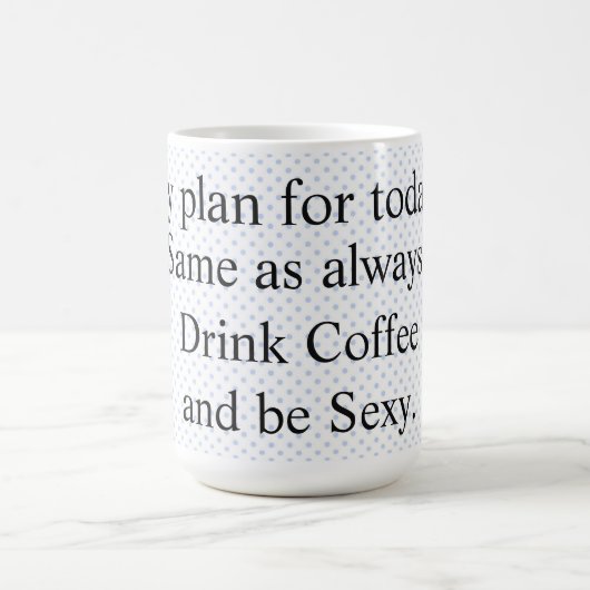 Mug blanc classique/Citation (Centre)