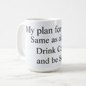 Mug blanc classique/Citation (Devant gauche)