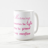 Mug blanc classique/Citation (Devant droit)
