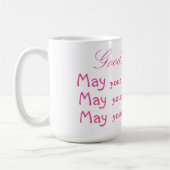 Mug blanc classique/Citation (Gauche)